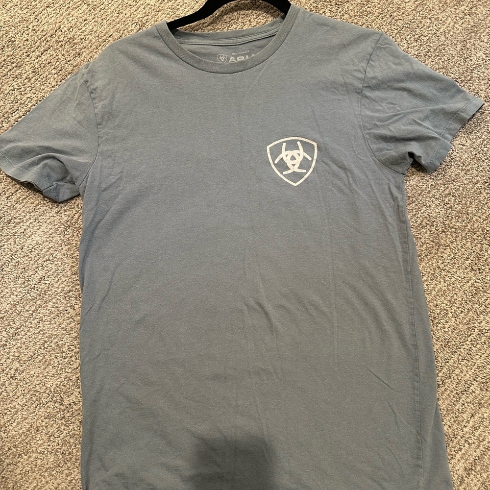 Ariat Men's Blue Short Sleeve Tee
